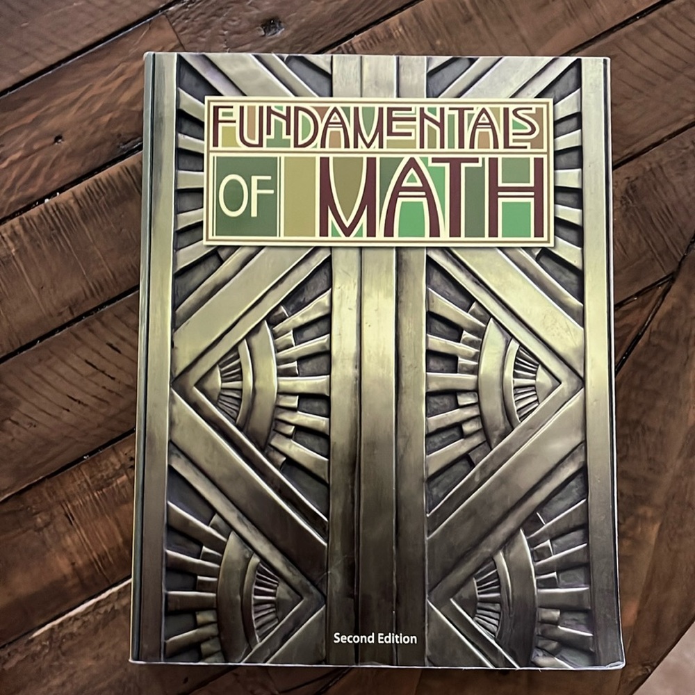 Fundamentals of Math Second Edition Student Text BJU PRESS.